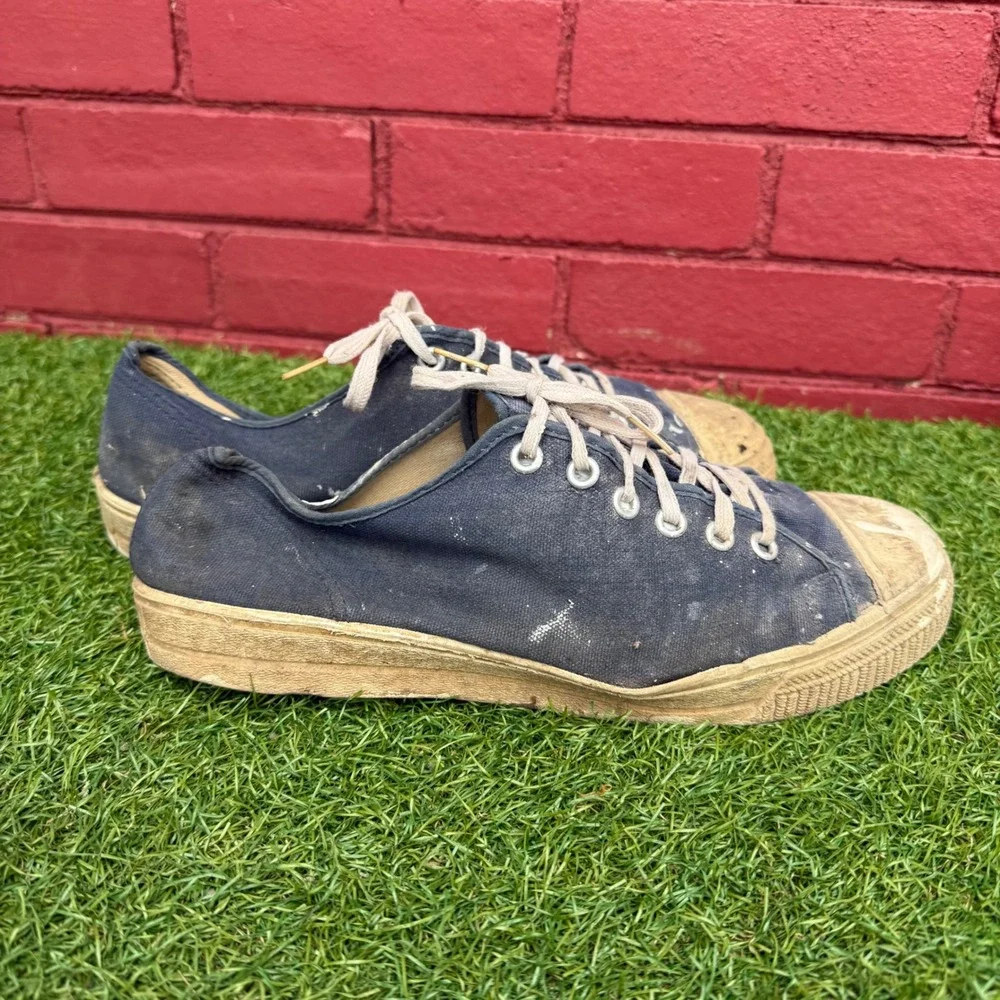 Vintage Original 1950s Converse Chuck Taylor Style‎ Sneakers Mens Size 9.5 Blue